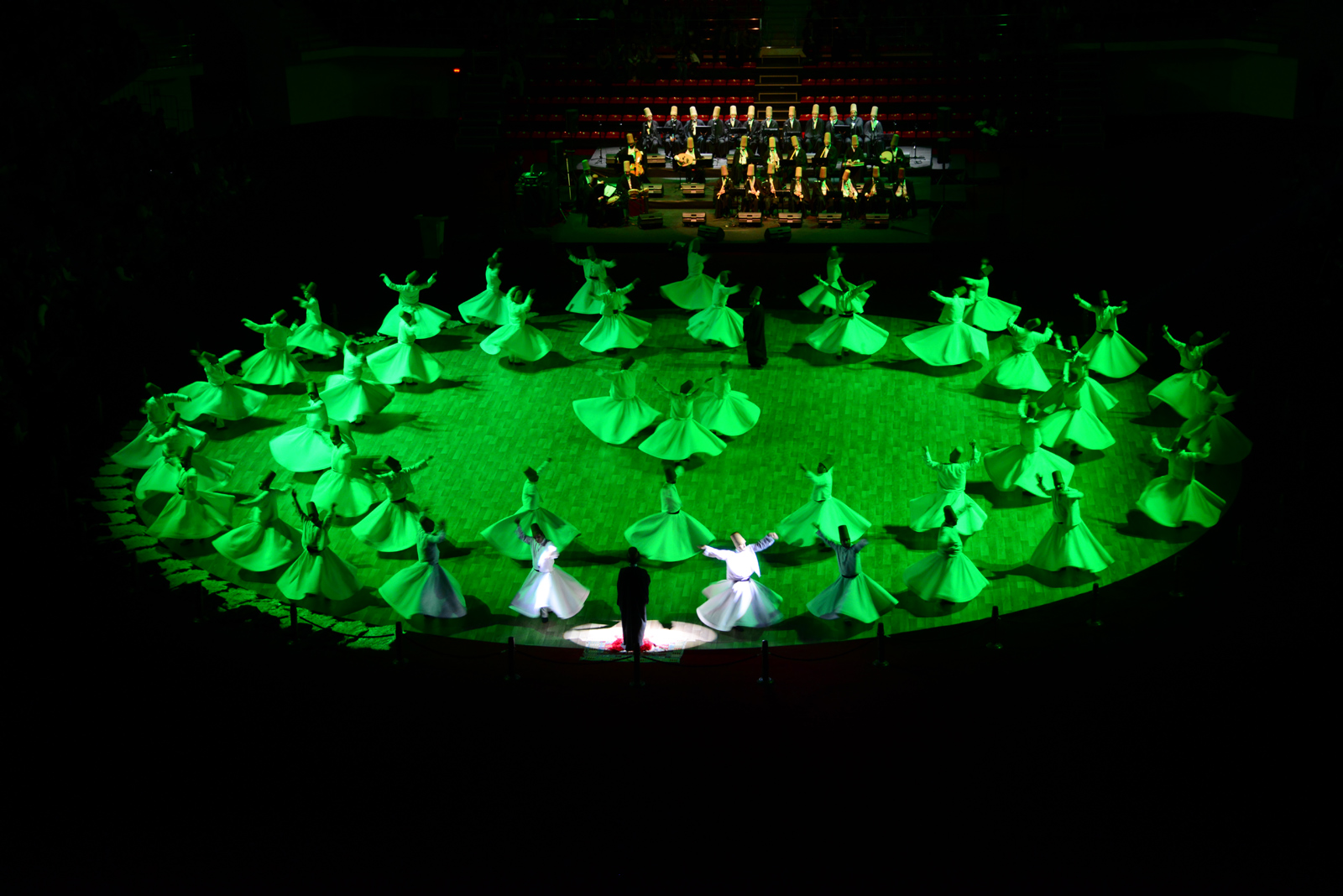 10 Bin Kişilik Spor ve Kongre Merkezi’nde Sema Töreni