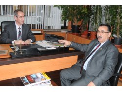 Erdem, Basın İlan Kurumu Konya Şube Müdürü Konur’u Ziyaret Etti