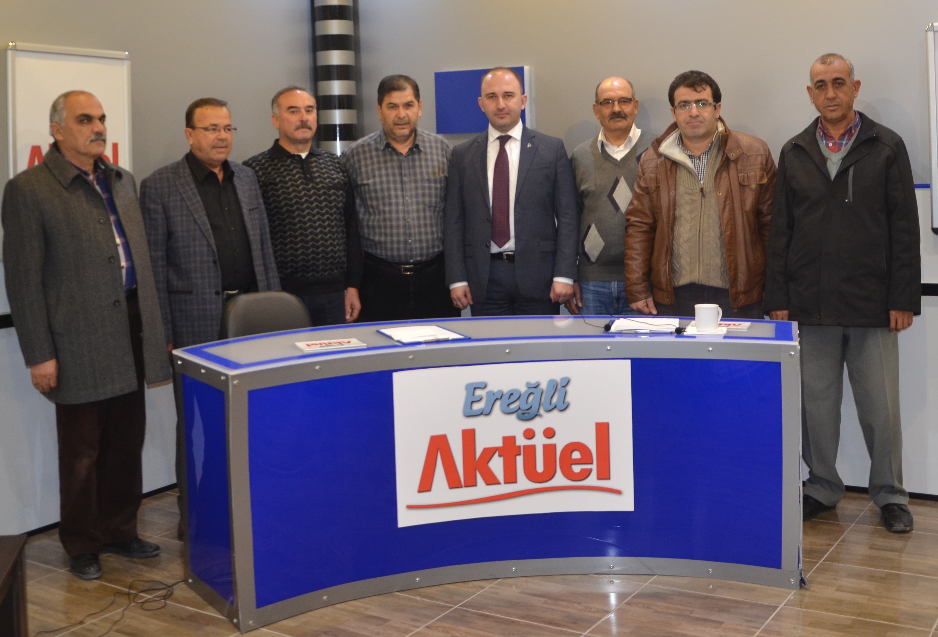 MHP Ereğli Teşkilatından Metro tv’ye Ziyaret