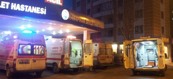 KARAPINAR TİLKİLİ YAYLASI KAZA 8 YARALI