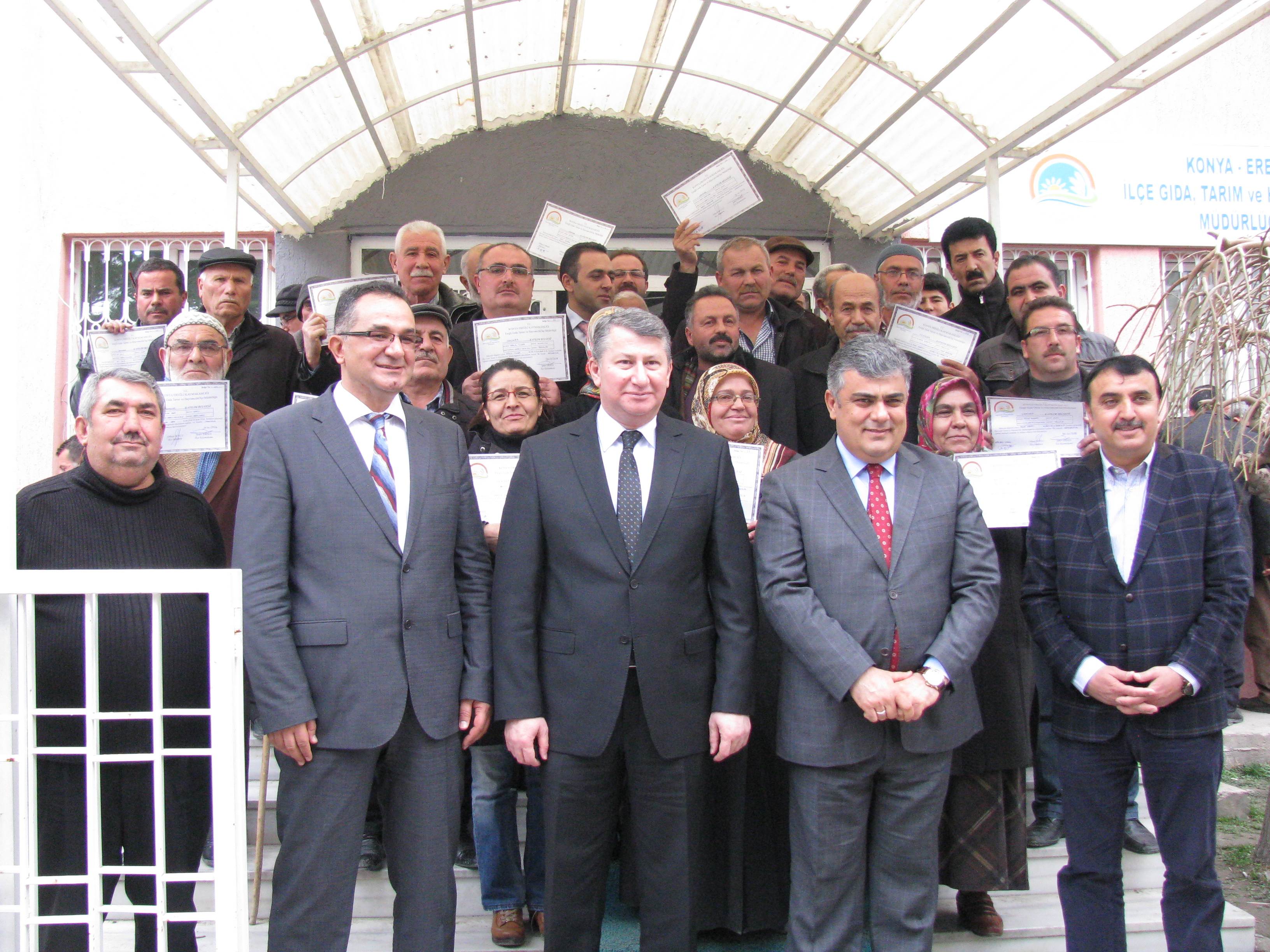 Meyvecilik Kursu Töreni Gerçekleştirildi