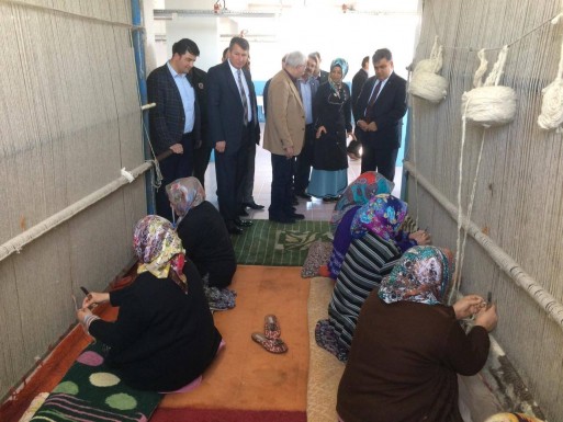 Emirgazi’de Halıcılık Kursu Açıldı