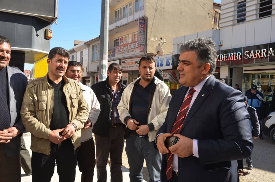 Esnaflar Özgüven’i Sıcak İlgiyle Karşıladı