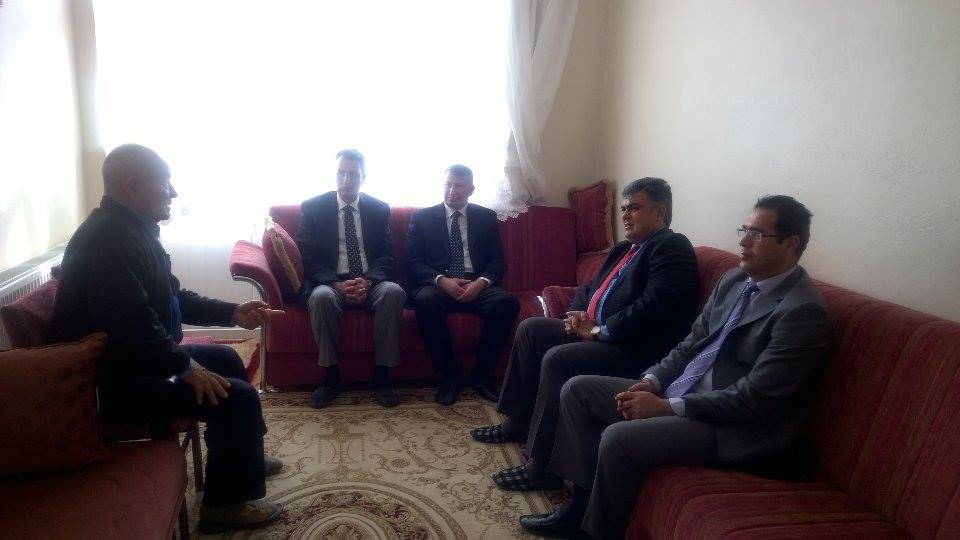 Ereğli Protokolü Şehit Savcı’nın Ailesini Ziyaret Etti