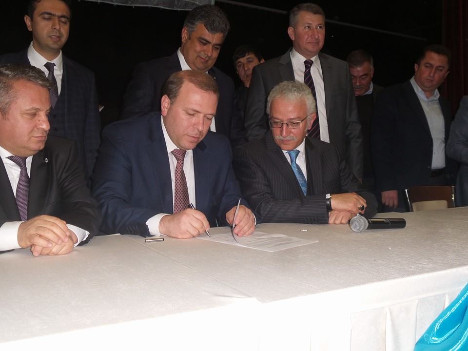 Kapalı Sulama Sistemi Projesi imzalanan protokolle hayata geçti